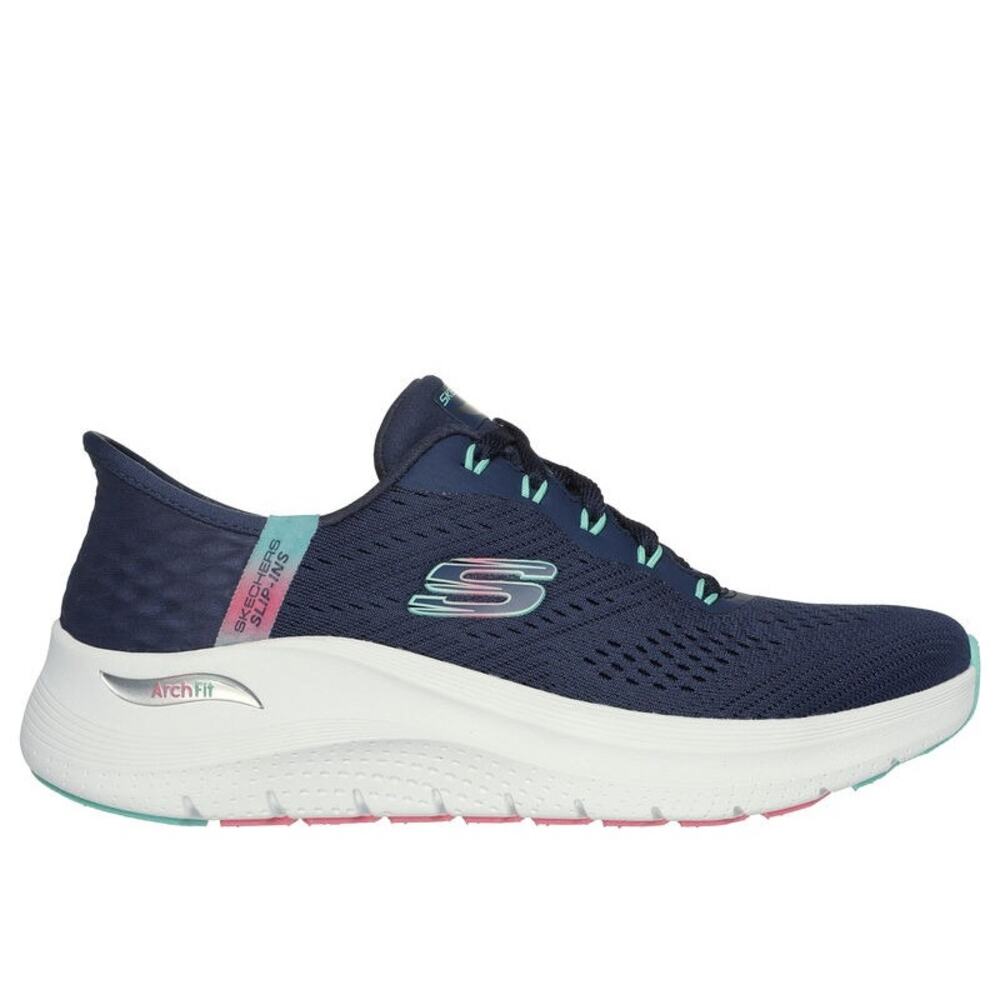 Skechers Easy Chic Slip-ins Arch Fit 2.0 Mesh Sneakers 8W - Picture 2 of 6